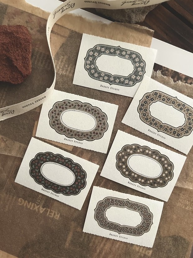 微瘋畫室．赤果/花柄 便箋本 <整本/綜合分裝>