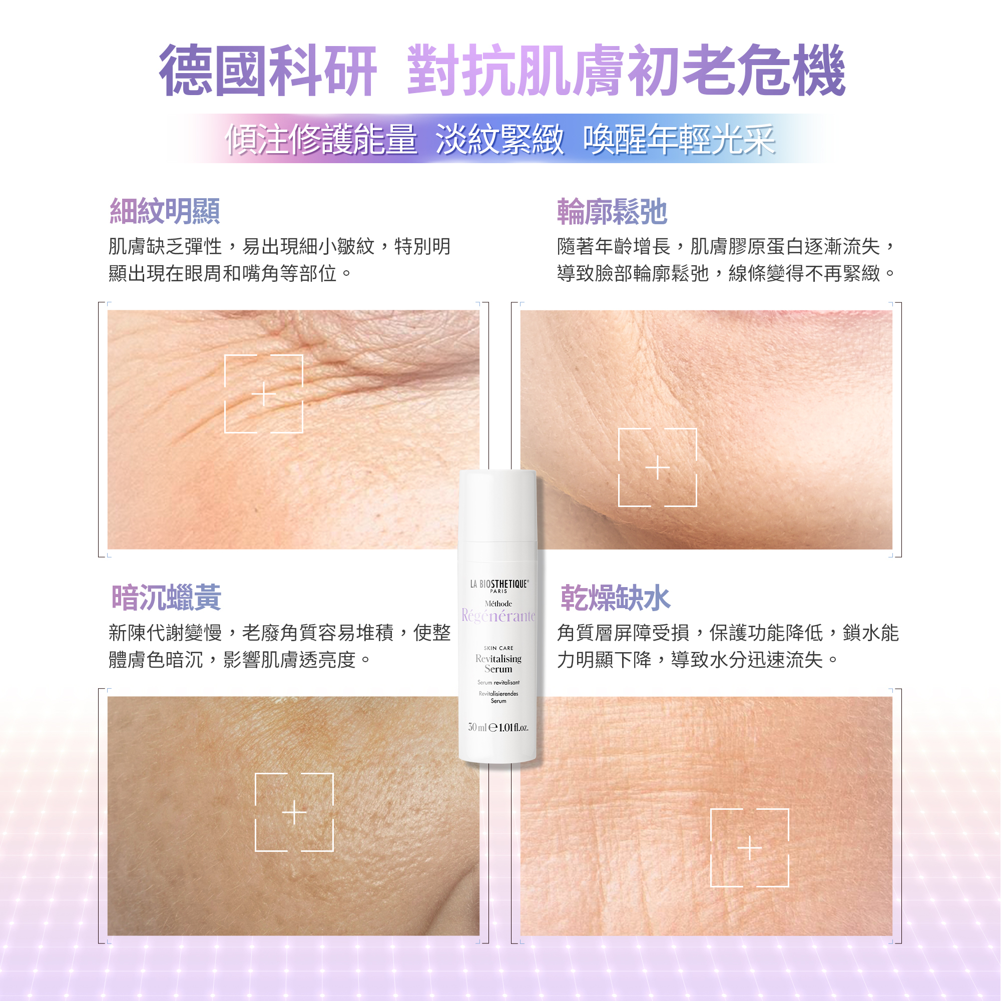 髮妝之鑰LA BIOSTHETIQUE 法國LB MR微導植萃A醇撫紋精華