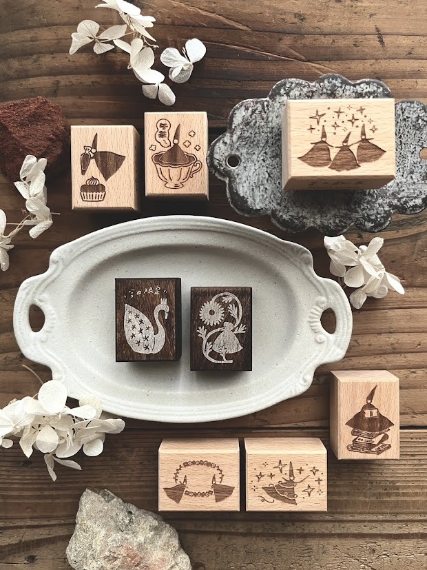 微瘋畫室．フェアリー系列印章 共八款