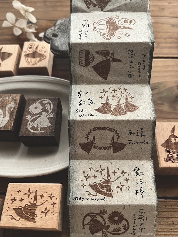 微瘋畫室．フェアリー系列印章 共八款