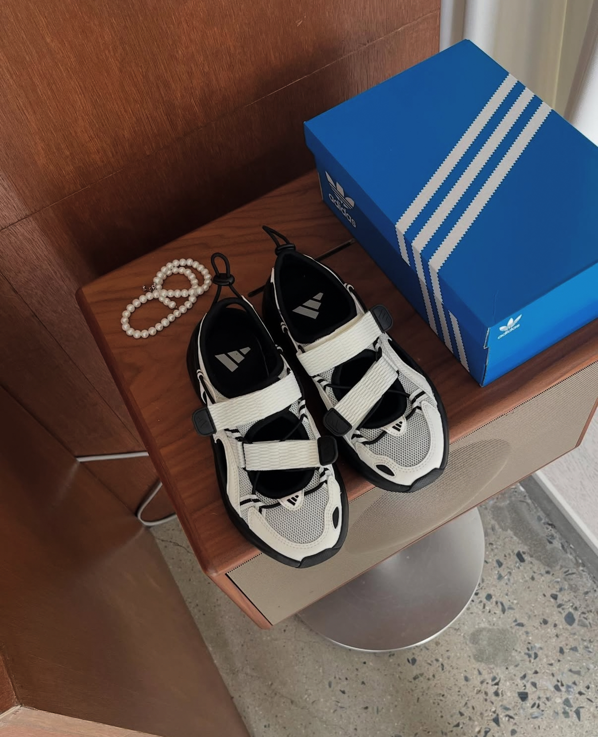 Adidas Ozwave Sandal 黑白色 涼鞋 溯溪鞋 運動涼鞋 戶外 JS4584/預購