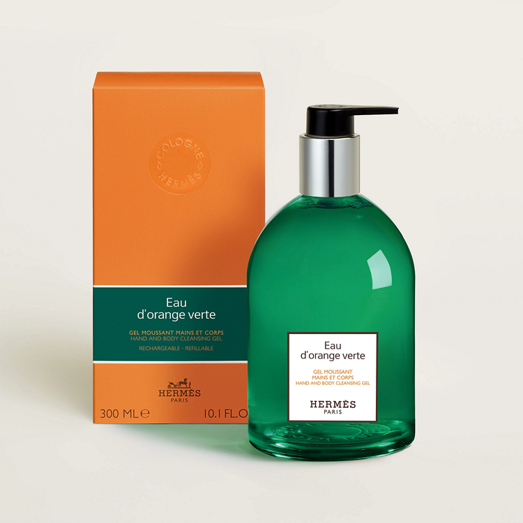 HERMES EAU D'ORANGE VERTE HAND & BODY CLEANSING GEL 300ML