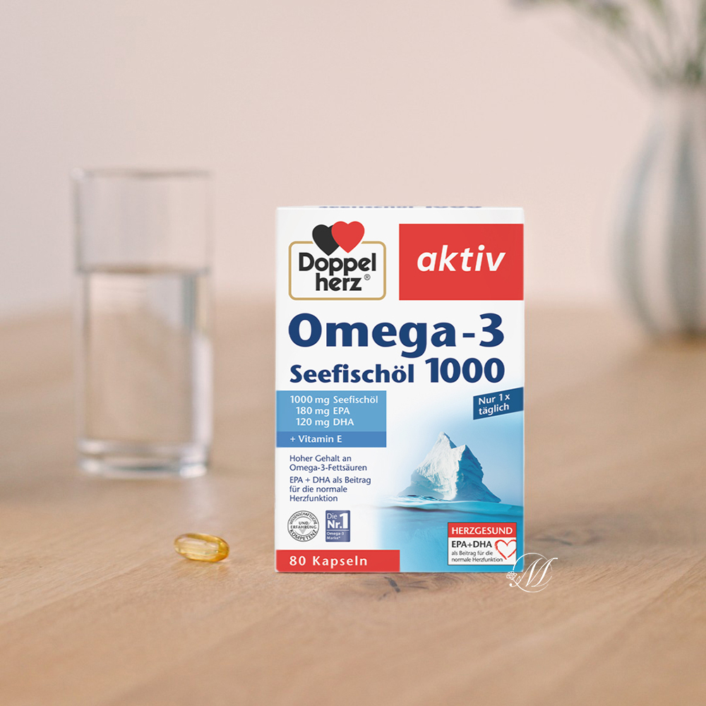 德國 雙心 Doppelherz 深海魚油 1000mg 80顆