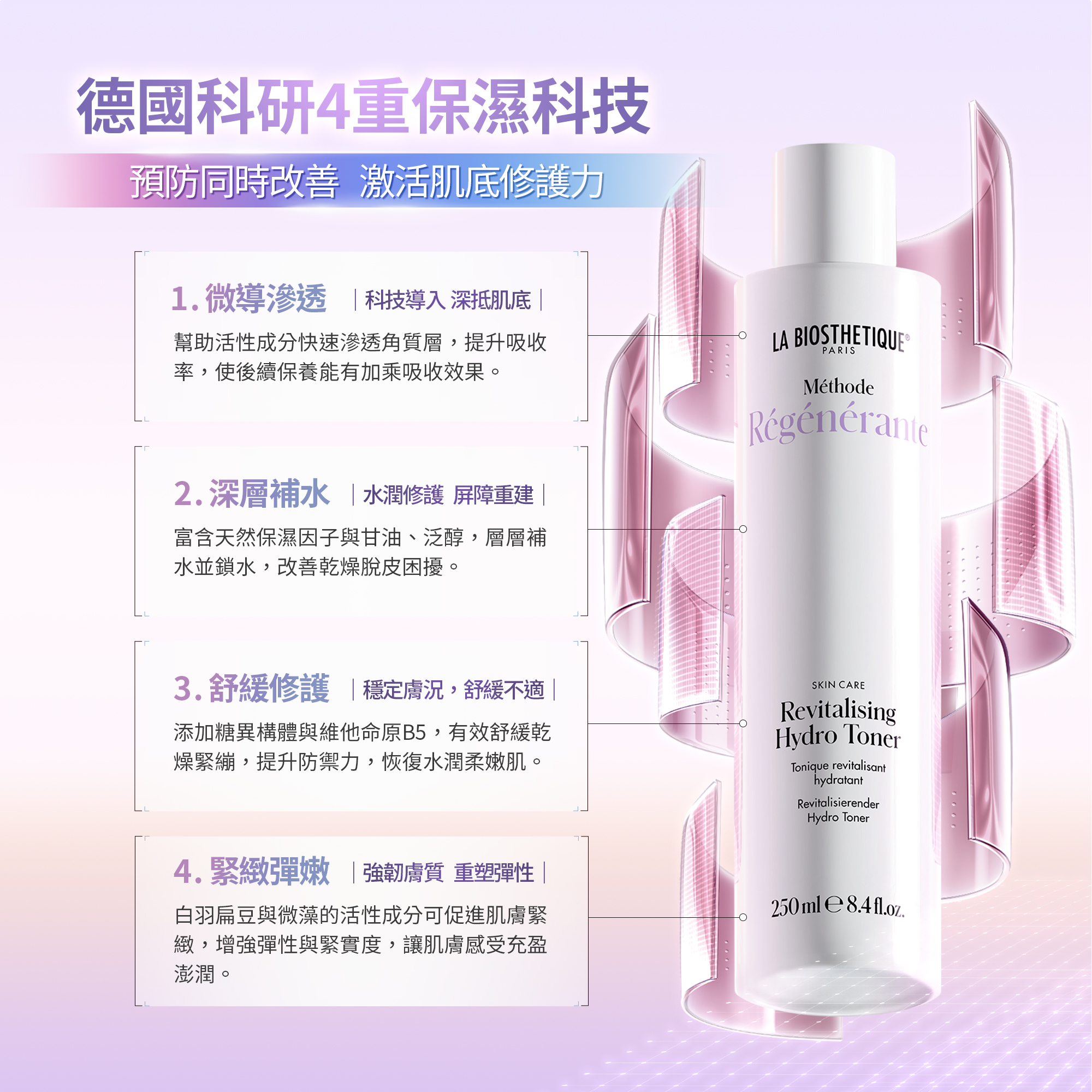 髮妝之鑰LA BIOSTHETIQUE 法國LB MR微導潤透賦活露