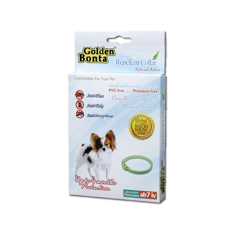 Golden Bonta|抗蝨帶(小型犬用) (Gbr-02)