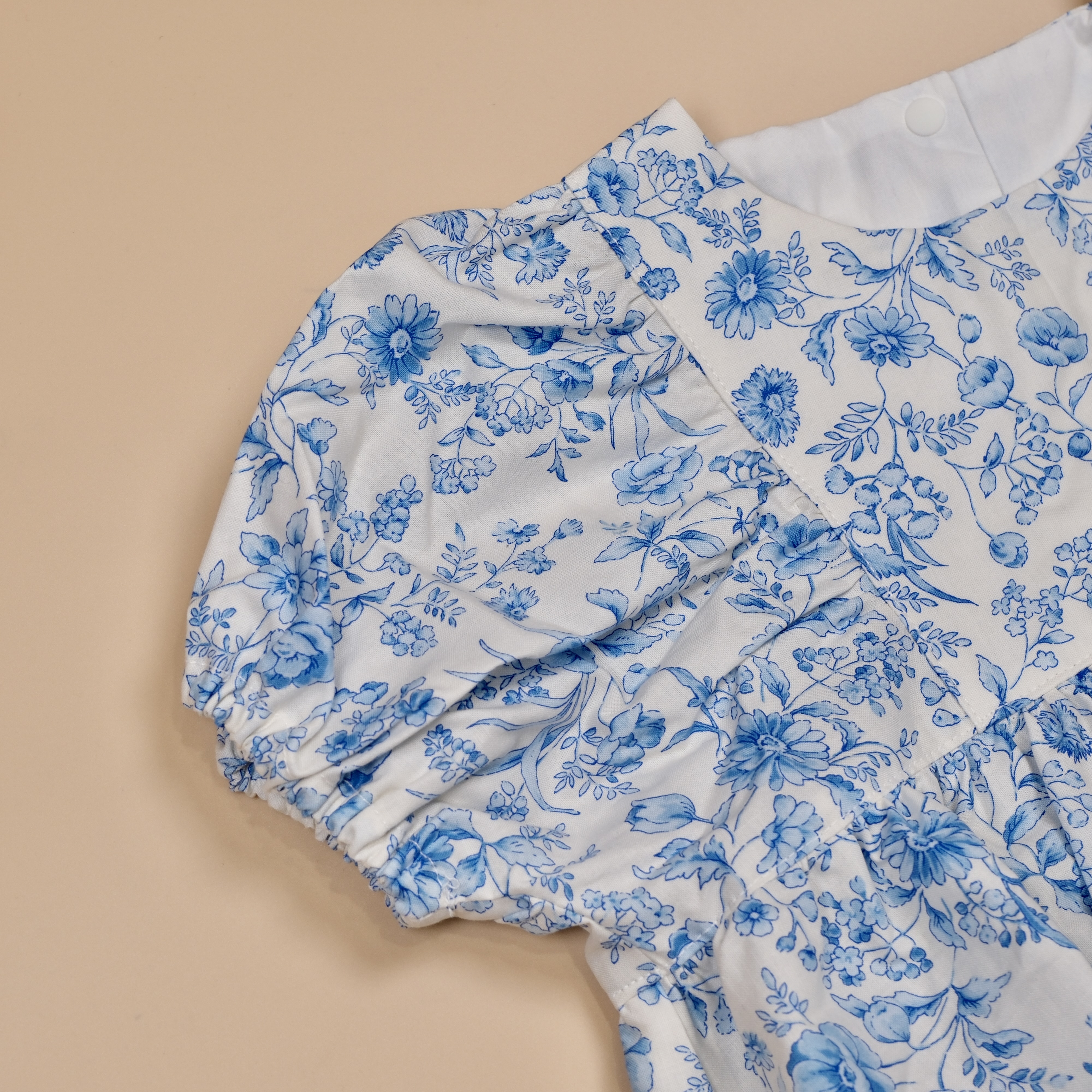 拔麻嫡公主 My Little Princess ⟡ 景泰藍 ⟡ 手作嬰幼兒包袖包屁衣