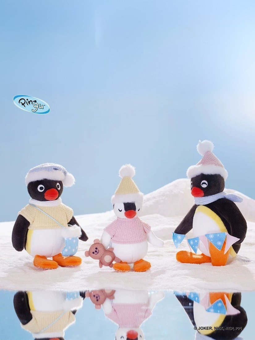 【 預購 】Shand Moo x Pingu 過冬系列吊飾
