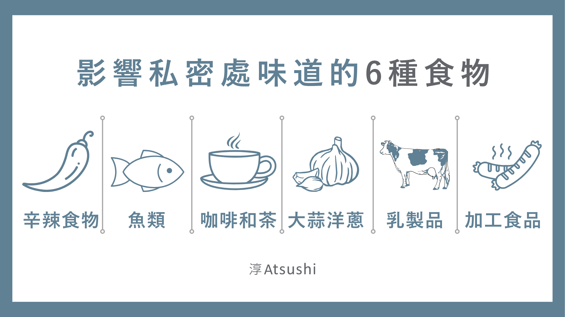 影響私密處味道的6種食物