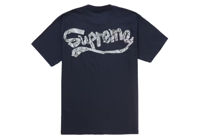 [現貨] SUPREME SS25 TAPE TEE| FUCHSIA / Black / Navy