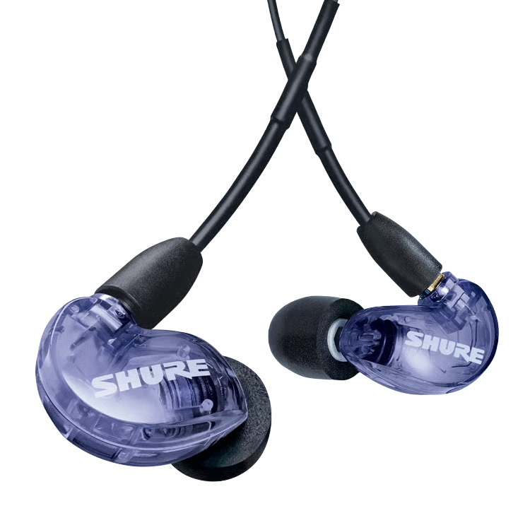 Shure SE215 Pro Purple Special Edition Sound Isolating
