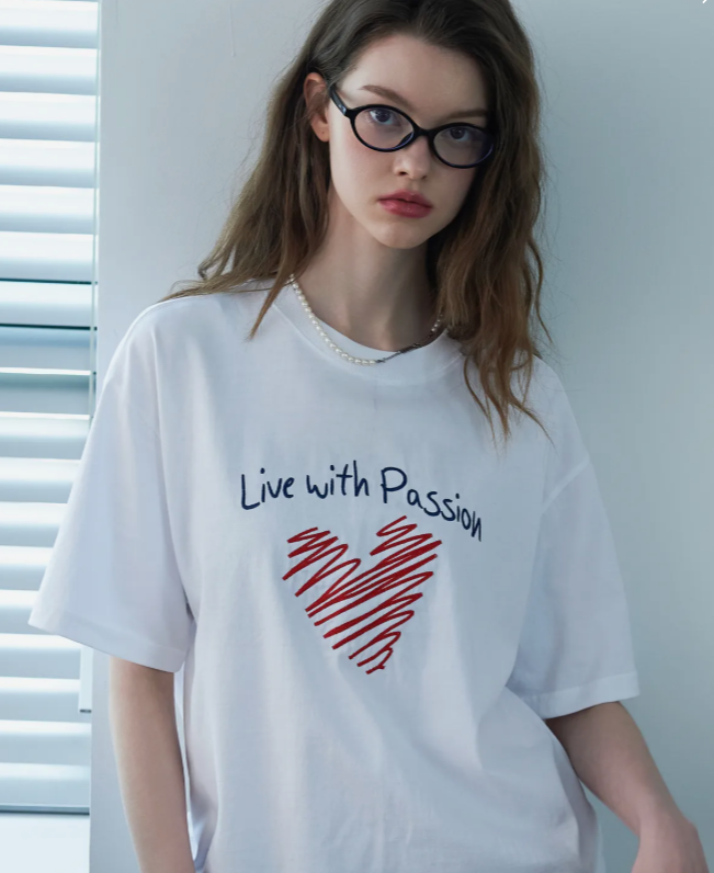 CPGN STUDIO / ove chain embroidery short T-shirt / white / JUL25