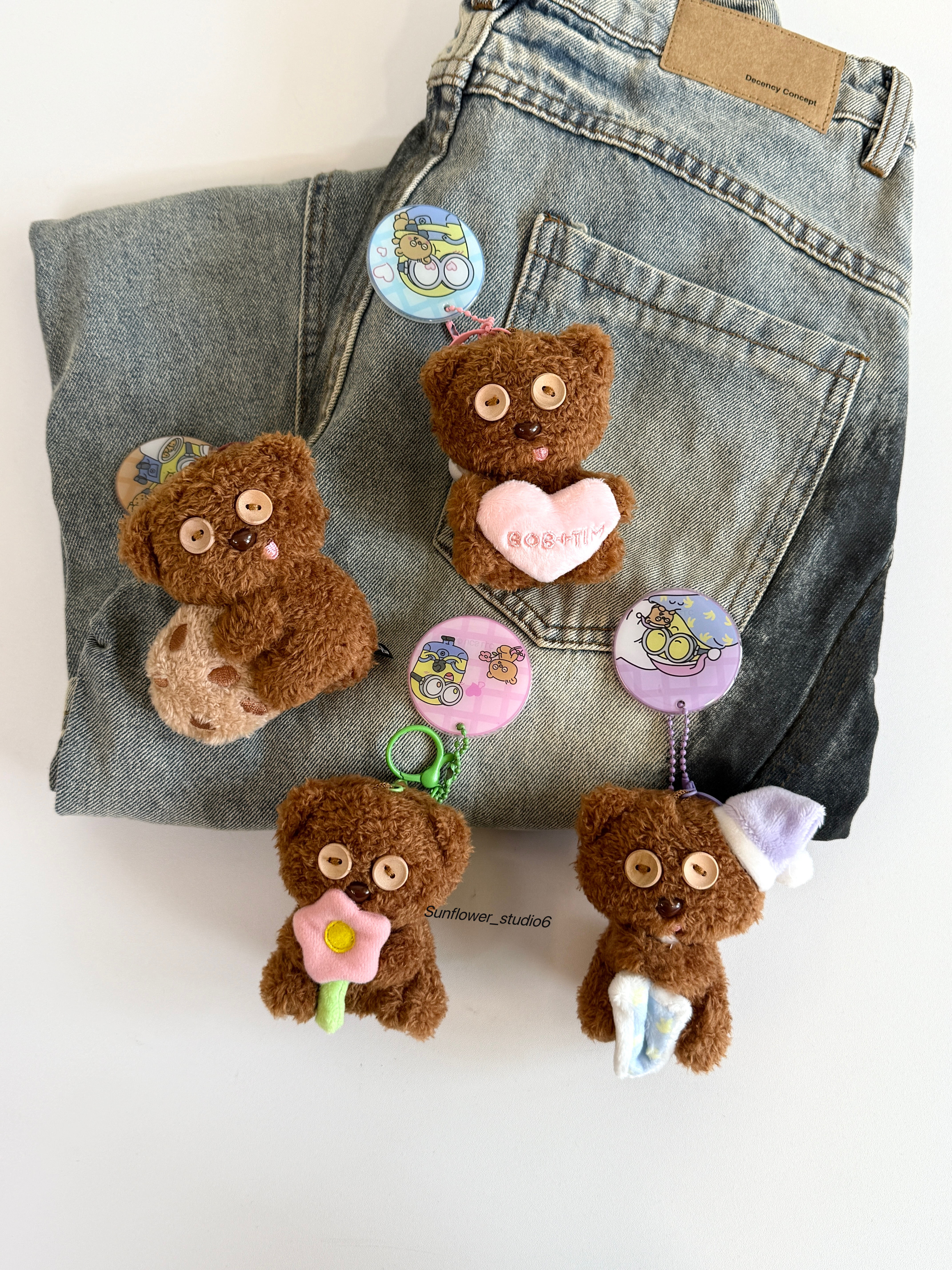 環球連線 小小兵 Tim熊 萌軟抱抱系列 4款 毛絨鑰匙圈 吊飾(任買兩件7-11免運)/預購