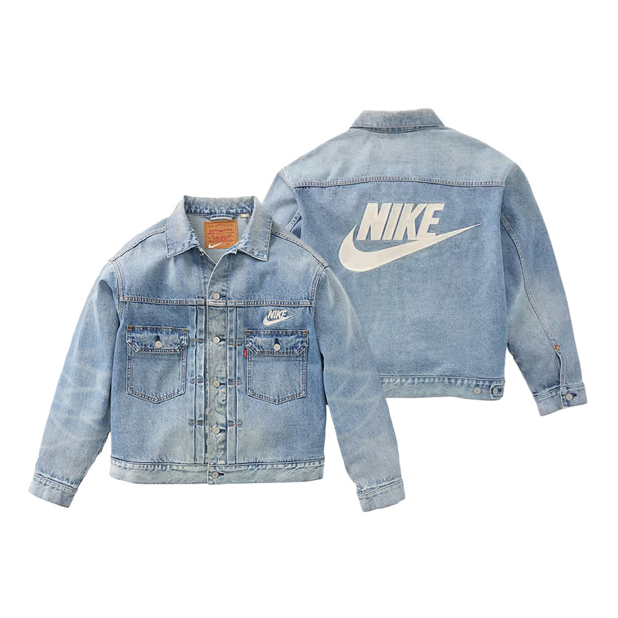 Levi’s® x Nike Swoosh Logo 牛仔外套 套裝 寬版