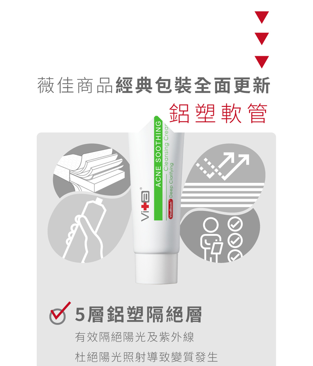 Swissvita薇佳 速效抗痘調理潔面乳100g VitaBtech升級版