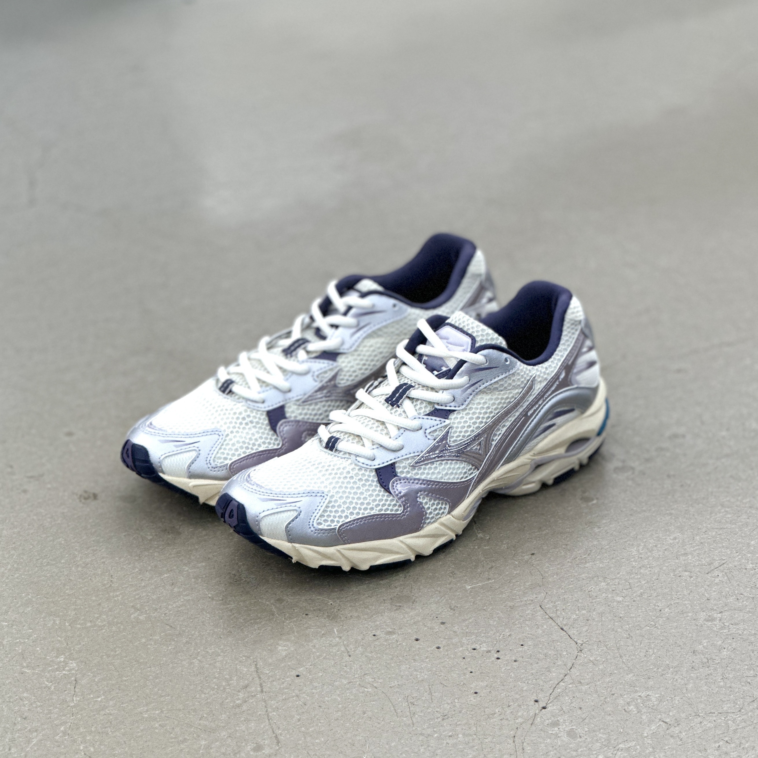 Mizuno Wave Rider 10 Snow White Lilac Marble |  D1GA243105