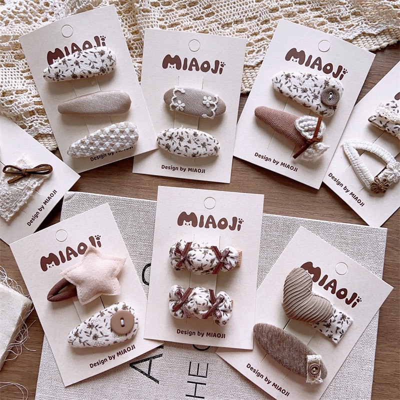 小碎花系列髮夾