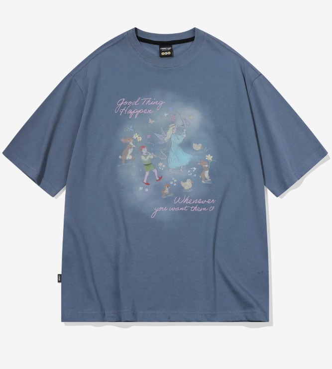 CPGN STUDIO / DTP Pair Retail 短袖T恤  / 藍色 / JUL25