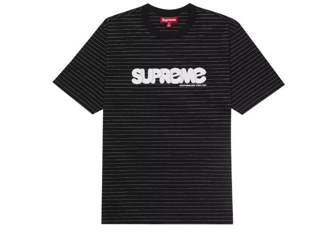 [現貨] SUPREME SS25 BUBBLE S/S TEE| Black / Green