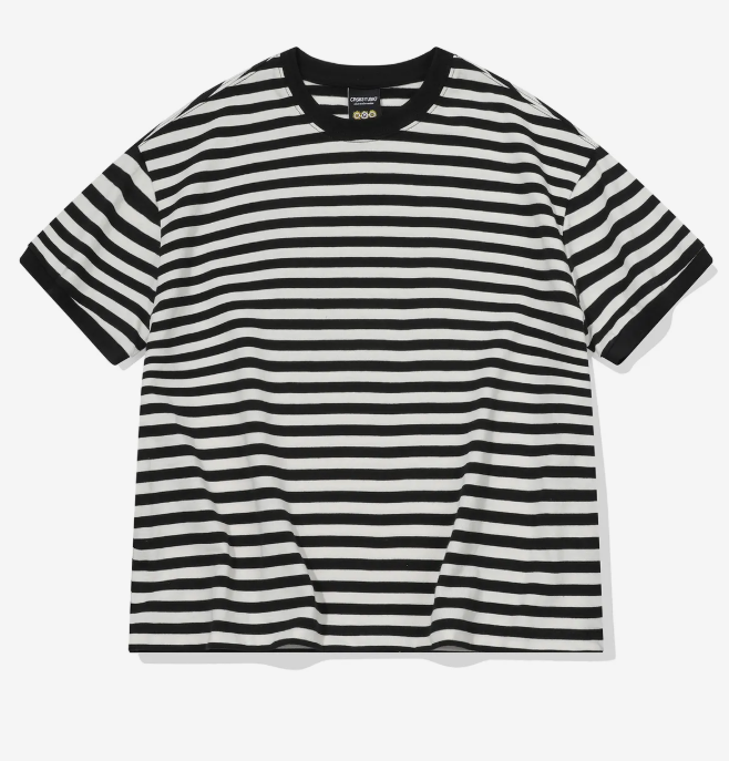 CPGN STUDIO / 條紋 CROP Ringerty / 黑色 / JUL25