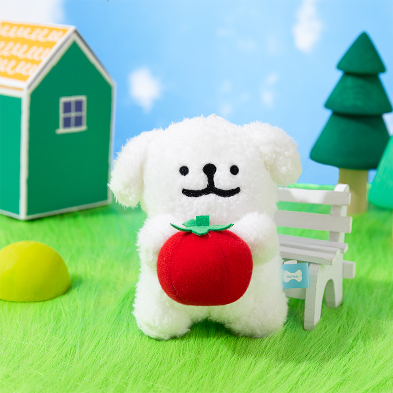 線條小狗絨毛公仔吊飾 [共12款可選擇]