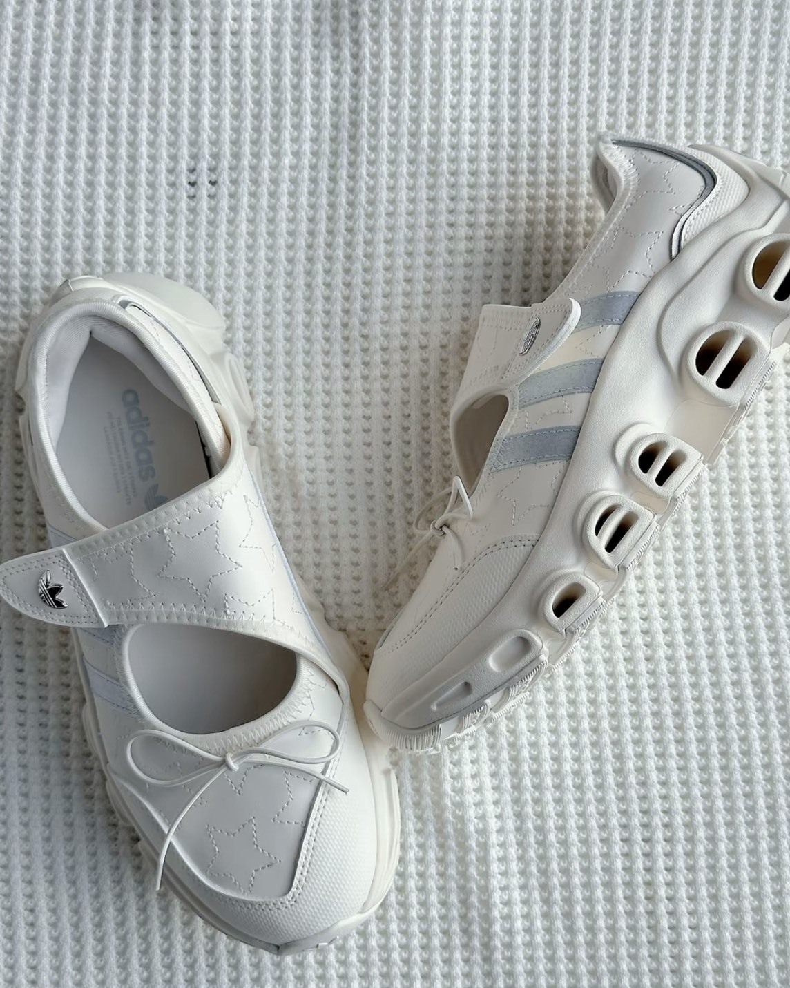 【預購】ADIDAS W ADIFOM MEGAJANE 厚底瑪麗珍 奶霜白 JR4497