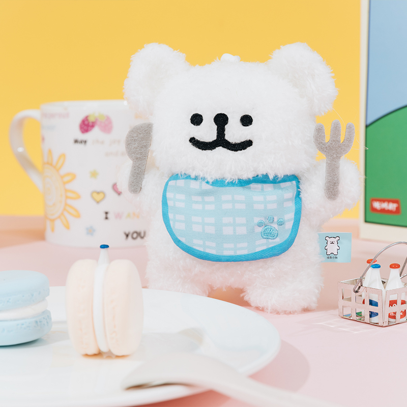 線條小狗絨毛公仔吊飾 [共12款可選擇]