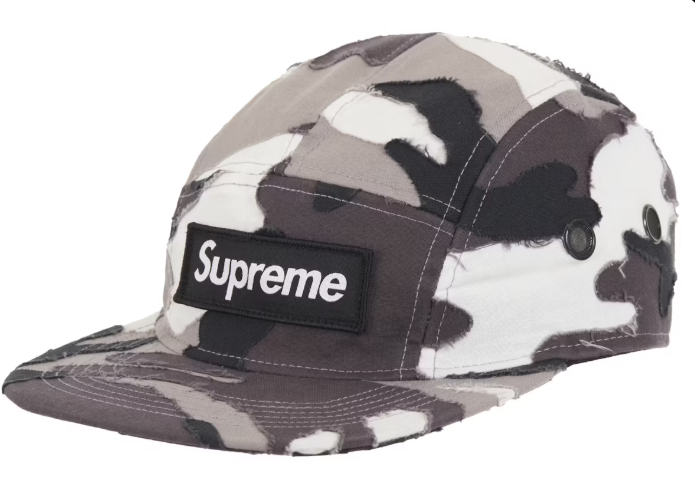 [現貨] SUPREME SS25 LAYERED CAMO CAMP CAP| Black / White Camo / Green Camo