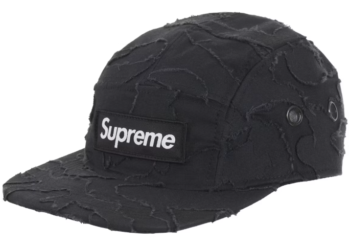 SUPREME SS25 LAYERED CAMO CAMP CAP