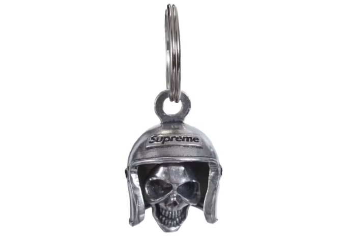 [現貨] SUPREME SS25 SKULL BELL KEYCHAIN