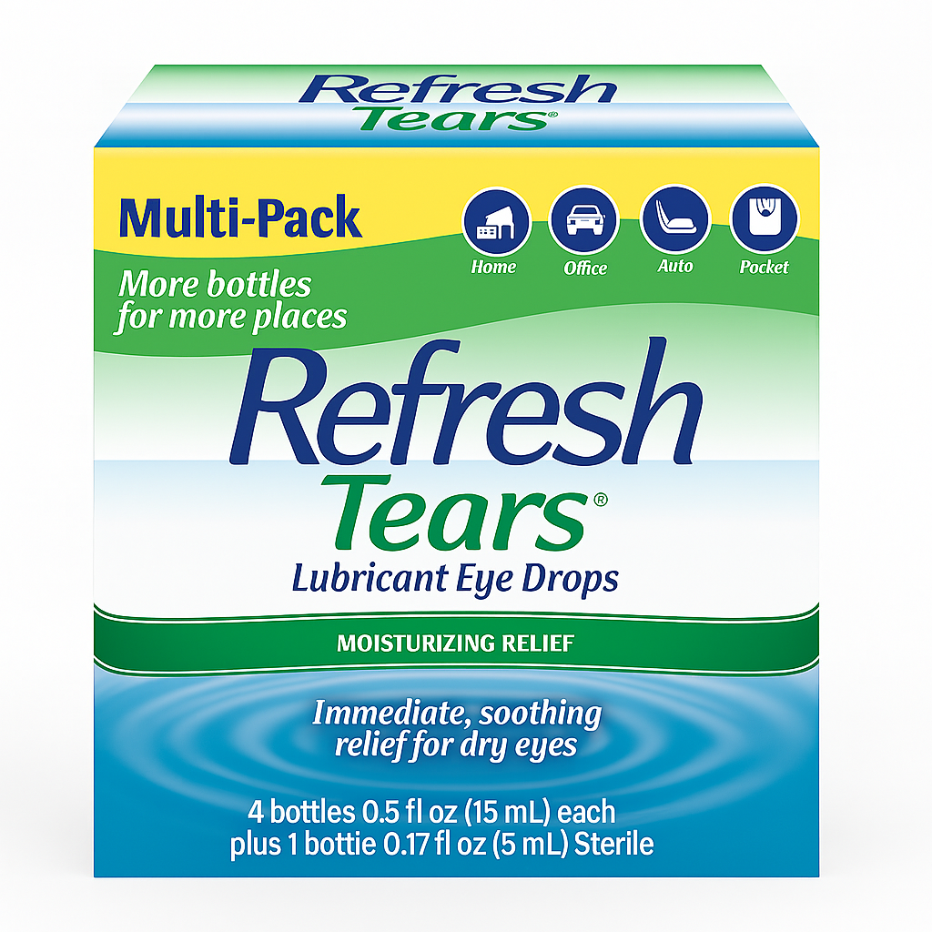 【直播】Refresh Tears LL7011504 眼藥水 (4 bottles 0.15fl oz)(15ml)