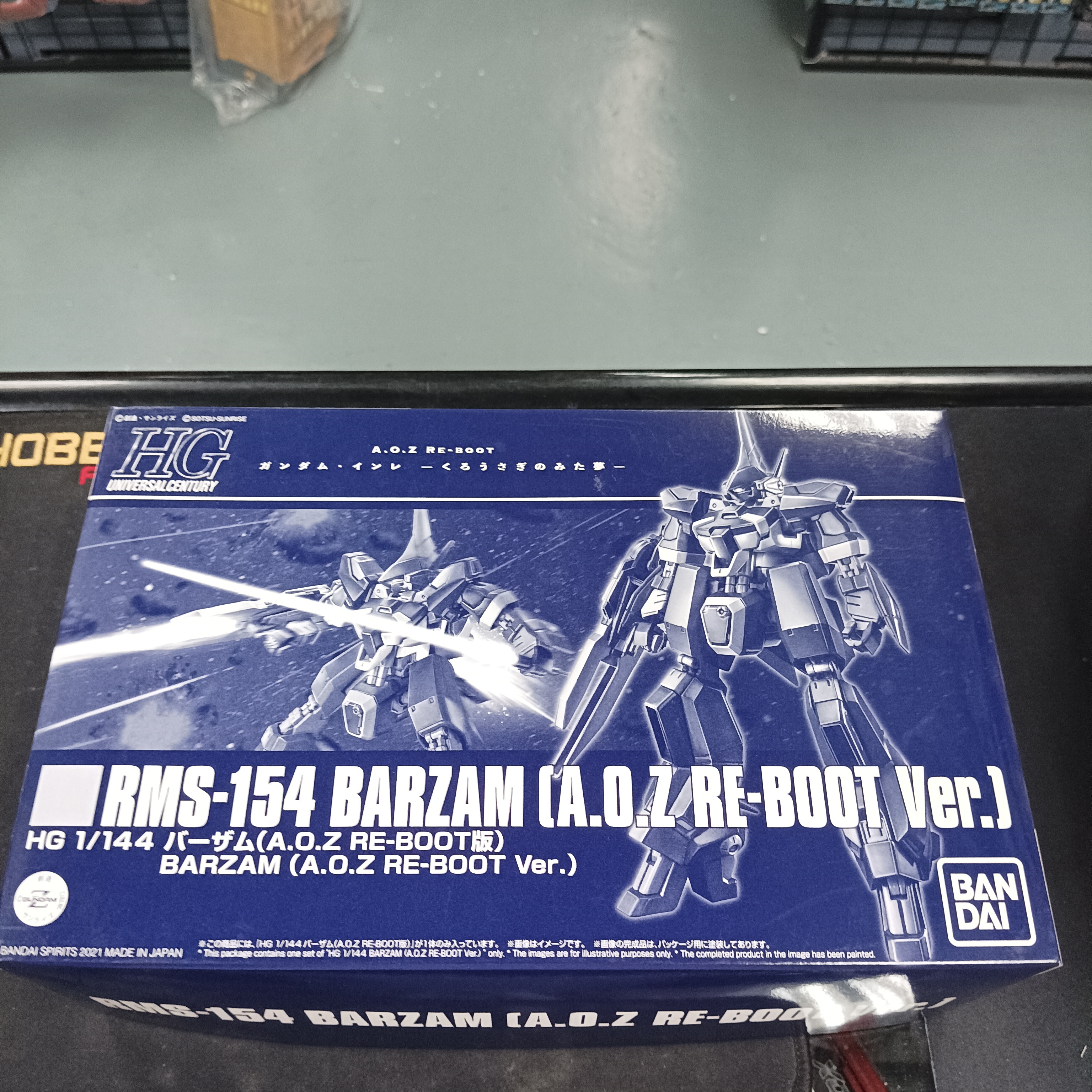 寄賣-HG 1/144 BARZAM (A.O.Z. RE-BOOT Ver.)