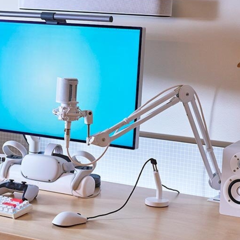 Audio-Technica AT8700J WH Microphone Boom Arm