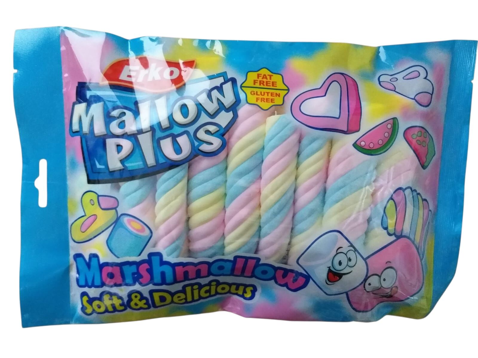 (ERKO) 彩虹夾心棉花糖 - 250克