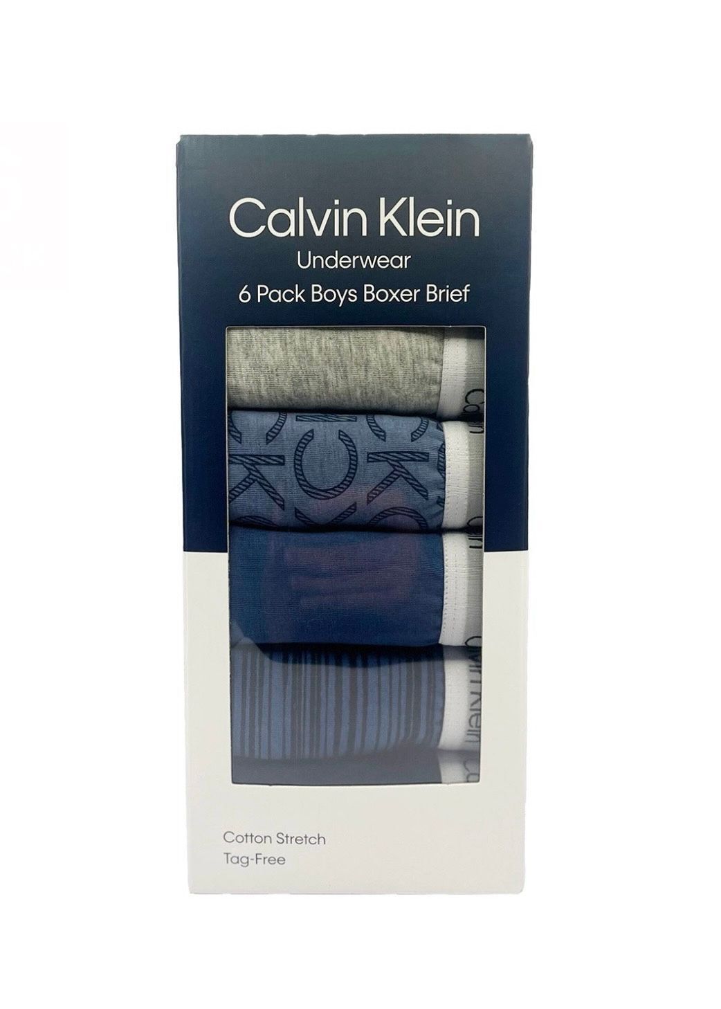 【直播】LL071108 Calvin Klein Boxer 男童平腳內褲 (6條裝)