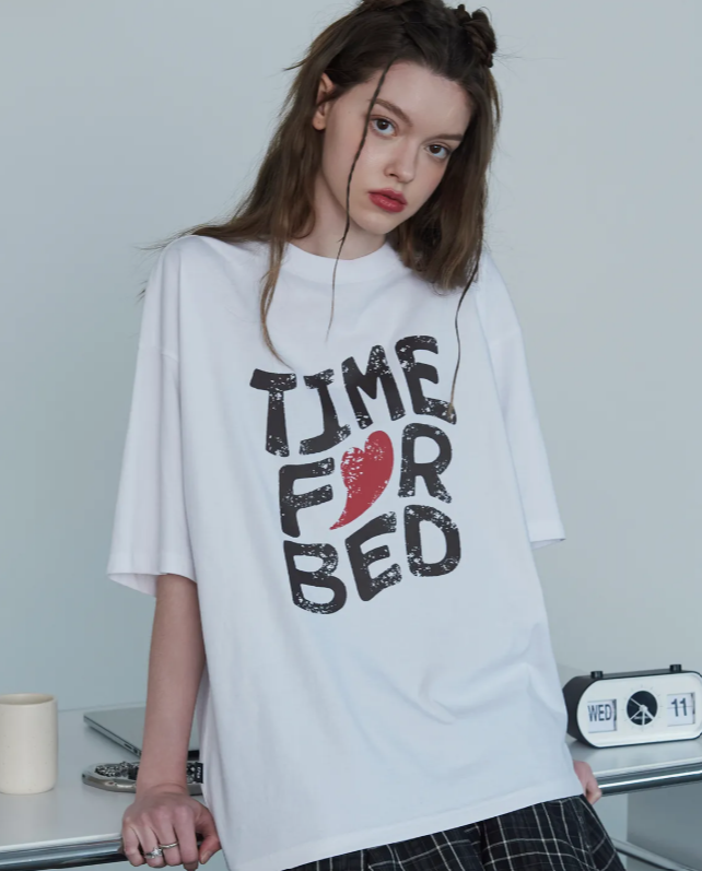 CPGN STUDIO /  Time for Bed 短袖T恤 / 白色 / JUL25