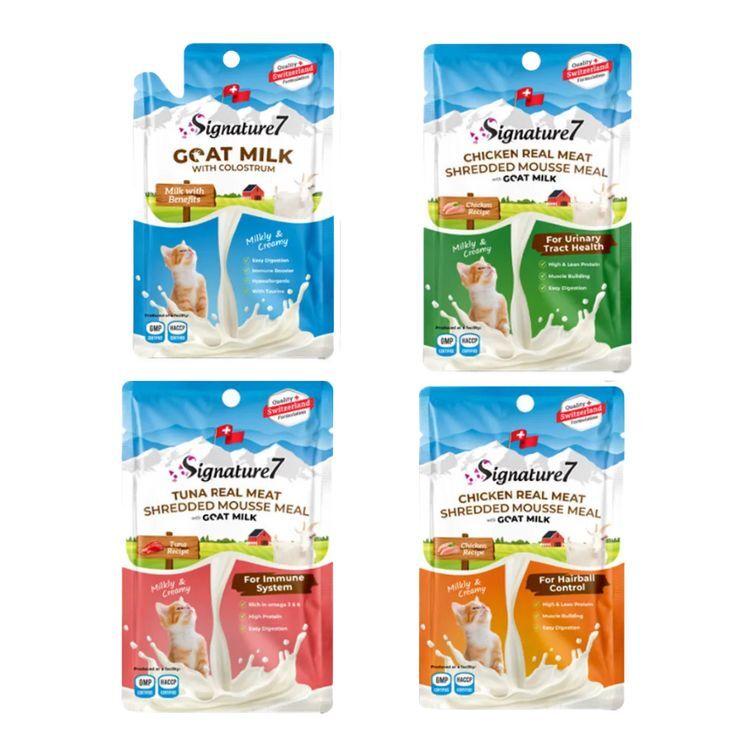 Signature7- 貓用羊奶餐包70g (四種口味)