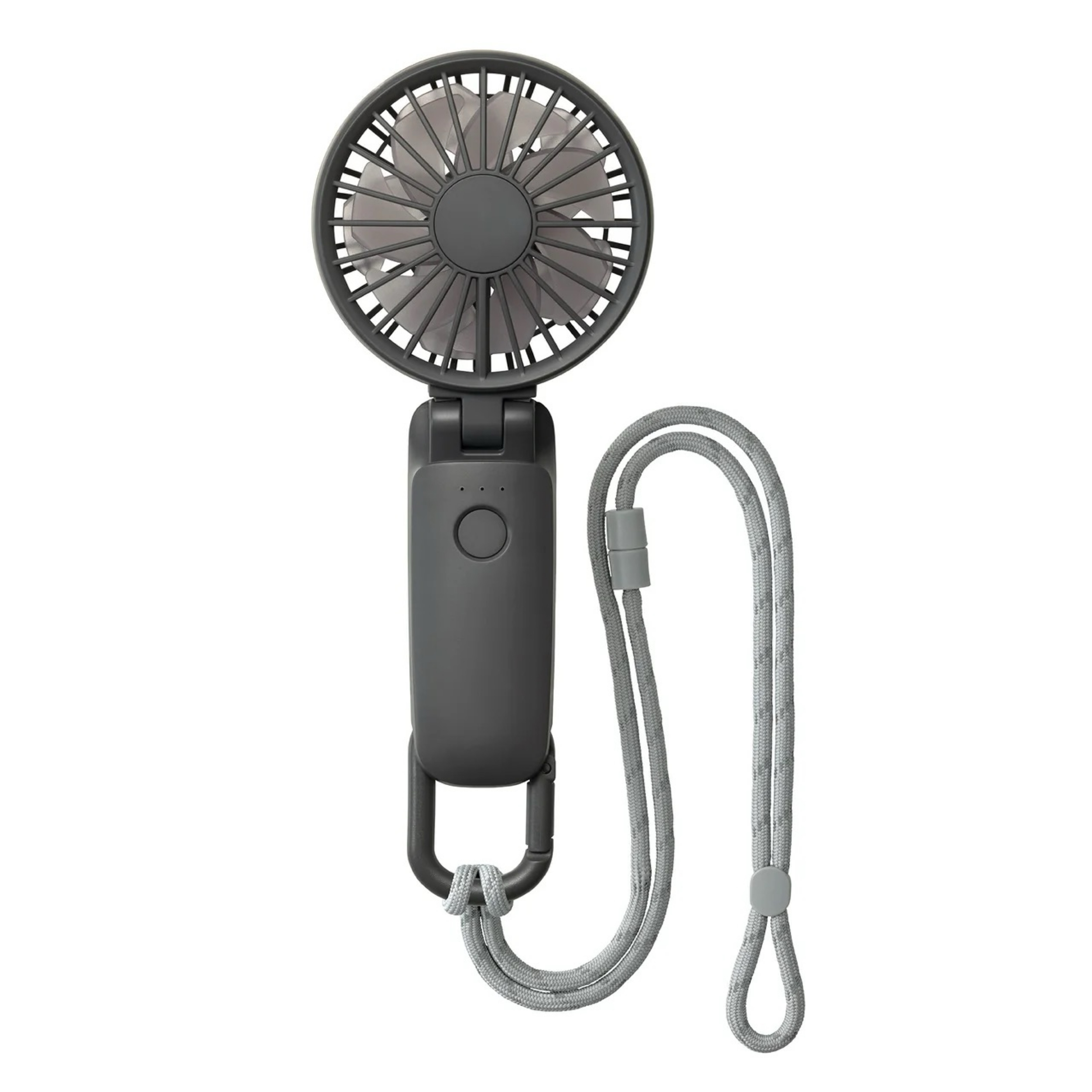 2025最新款！日本勾掛式雙扇葉摺疊手提風扇│Rhythm Silky Wind Mobile 3.2