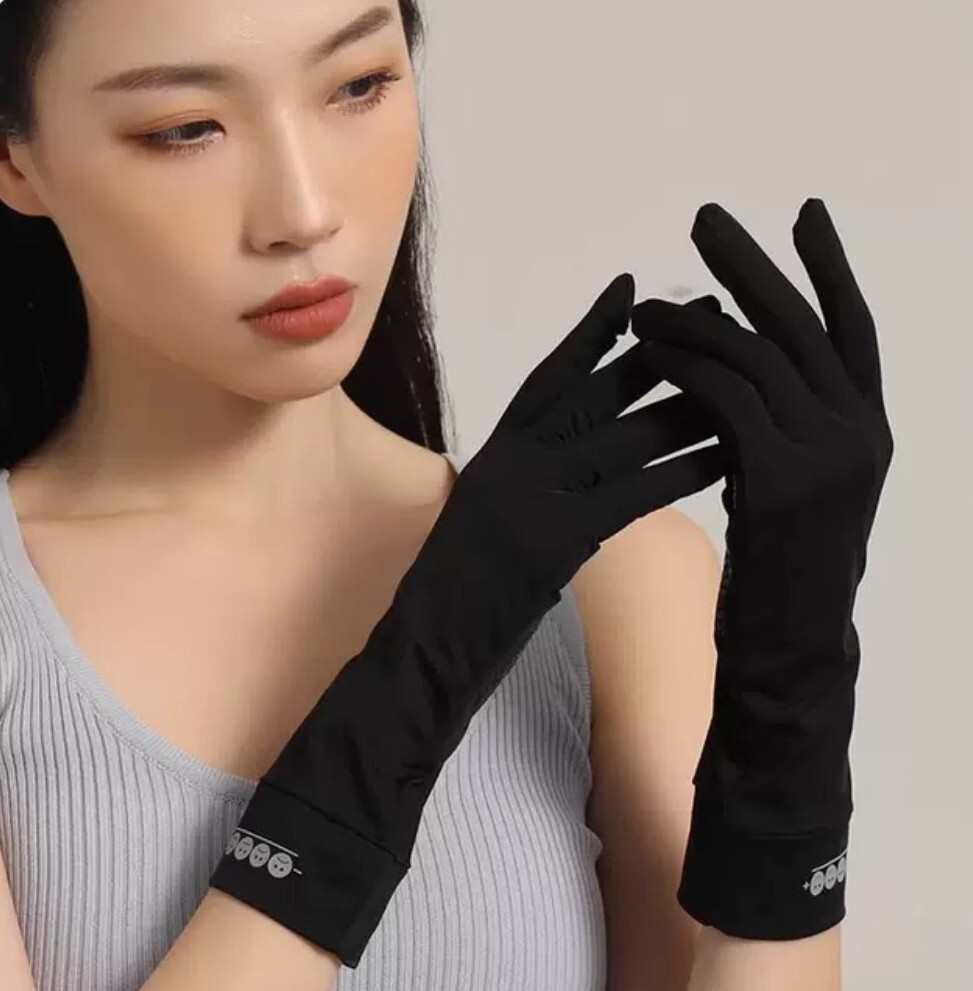 夏季冰絲防曬手套