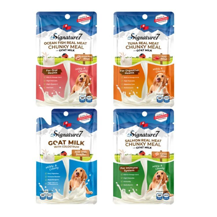 Signature7- 犬用羊奶餐包 (四種口味)