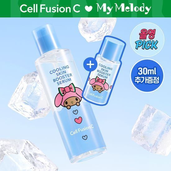 [Olive Young x Sanrio] Cell Fusion C 冰鎮舒緩肌底液 150ml 套裝 (+30ml)