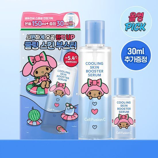 [Olive Young x Sanrio] Cell Fusion C 冰鎮舒緩肌底液 150ml 套裝 (+30ml)