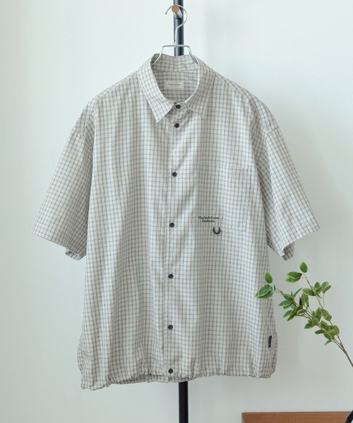 KTQ STORE ‧ THE CRAFT CREW PRODUCTS 繩迷你格紋短袖襯衫