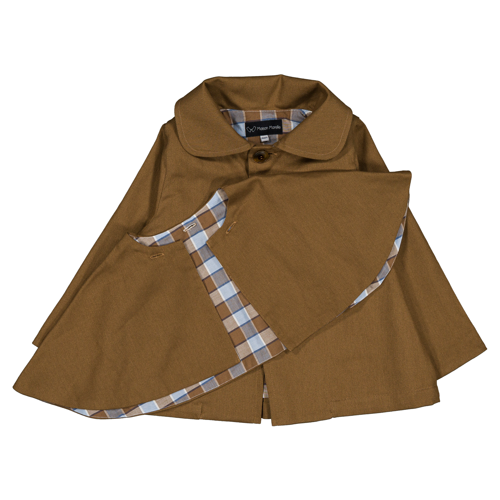 アウター Maison marelle Jacket ベビー服(~95cm) maison marelle Jacket cape SHERLOCK 18m
