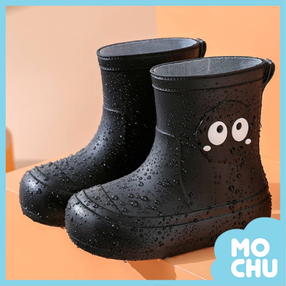 小黑煤炭雨鞋(四色)
