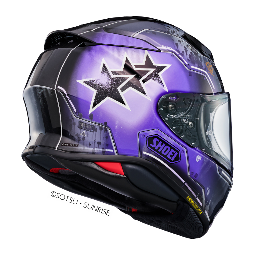 安信騎士|SHOEI Z-8 鋼彈聯名MS-06R-1A TC-12 全罩安全帽