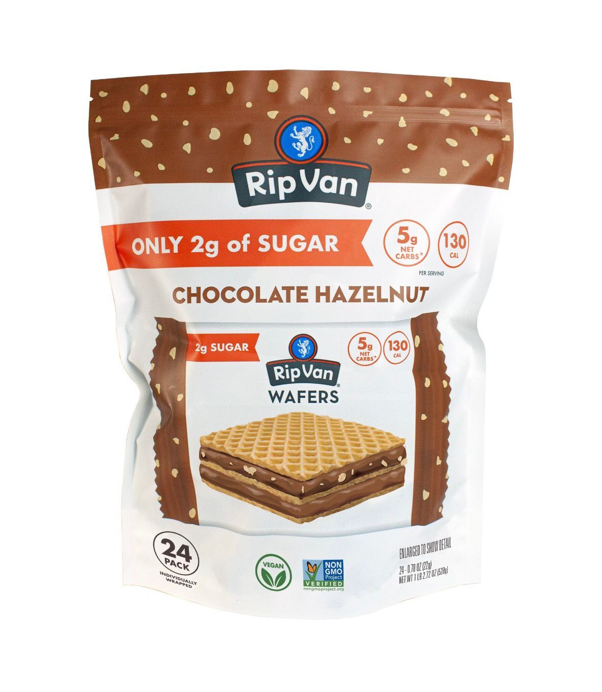 【直播】LL071110 Rip Van 巧克力榛果威化餅 (24塊)