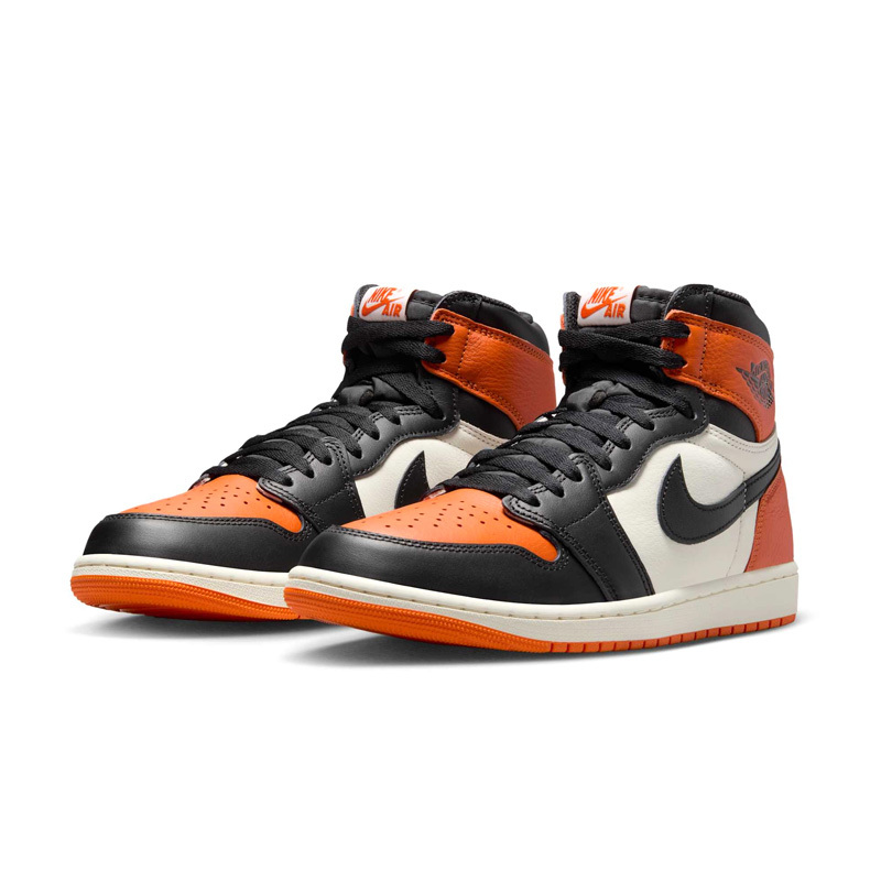 Air Jordan 1 High OG "Shattered Backboard" 扣碎 黑白橘 男鞋 DZ5485-008 [台灣現貨]