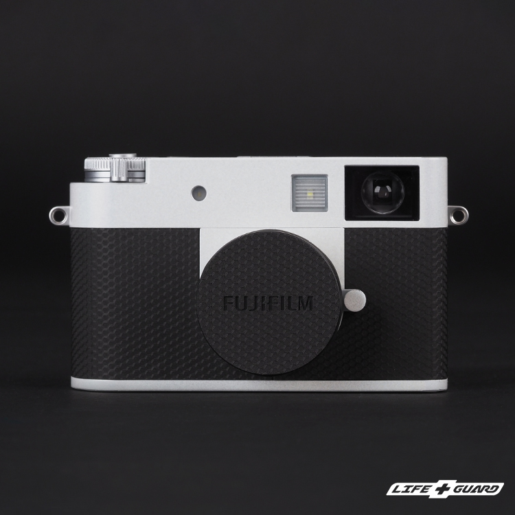 LIFE+GUARD 相機貼膜安裝示意，適用 FUJIFILM X-HF1 X half