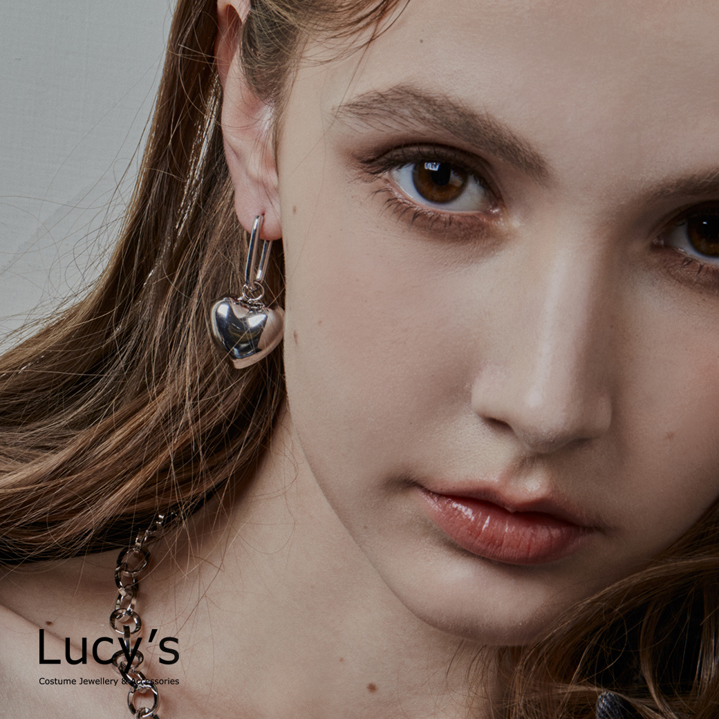 大方愛 易扣耳環 (二色) (123733/123734)