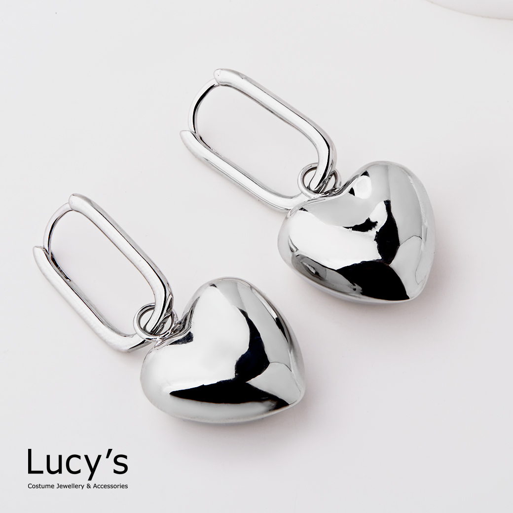 大方愛 易扣耳環 (二色) (123733/123734)